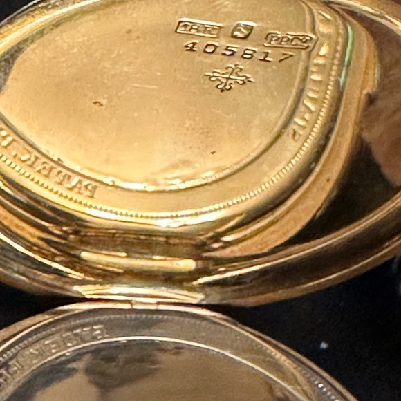 Patek Philippe 18k Open Face Minute Repeating Pocket Watch from 1870’s - Picture 5 of 7